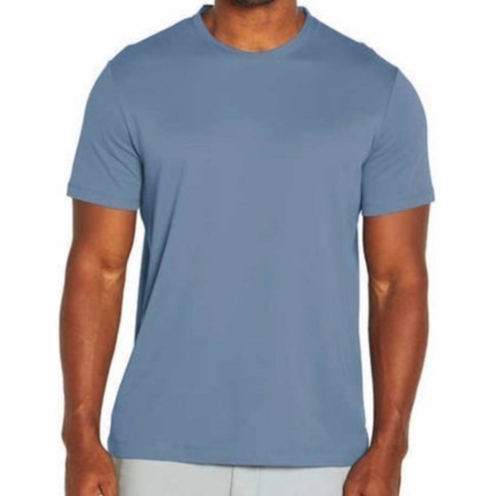 Banana Republic Luxe Touch Cotton Crewneck T-Shirt Relaxed Fit Quiet Luxury XL